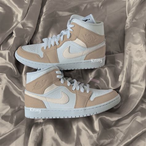 nike jordan weiß beige|jordans retro beige.